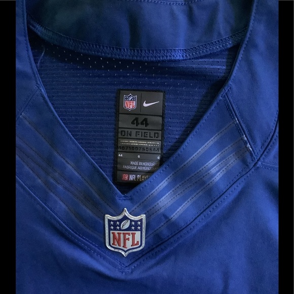 Nike Shirts Nike Nfl Authentic Players Mens Onfield Blank Size 44